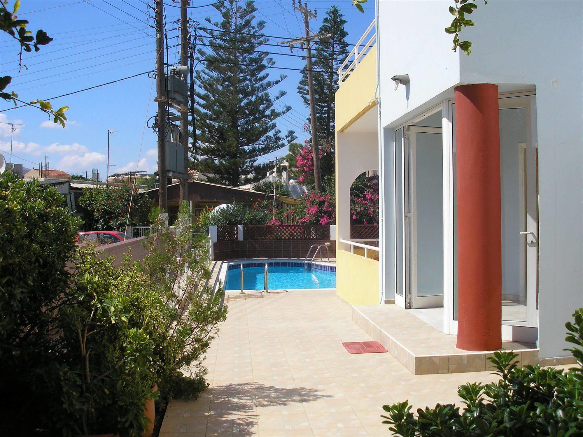 Dimitra Apartments Gouves Exterior foto