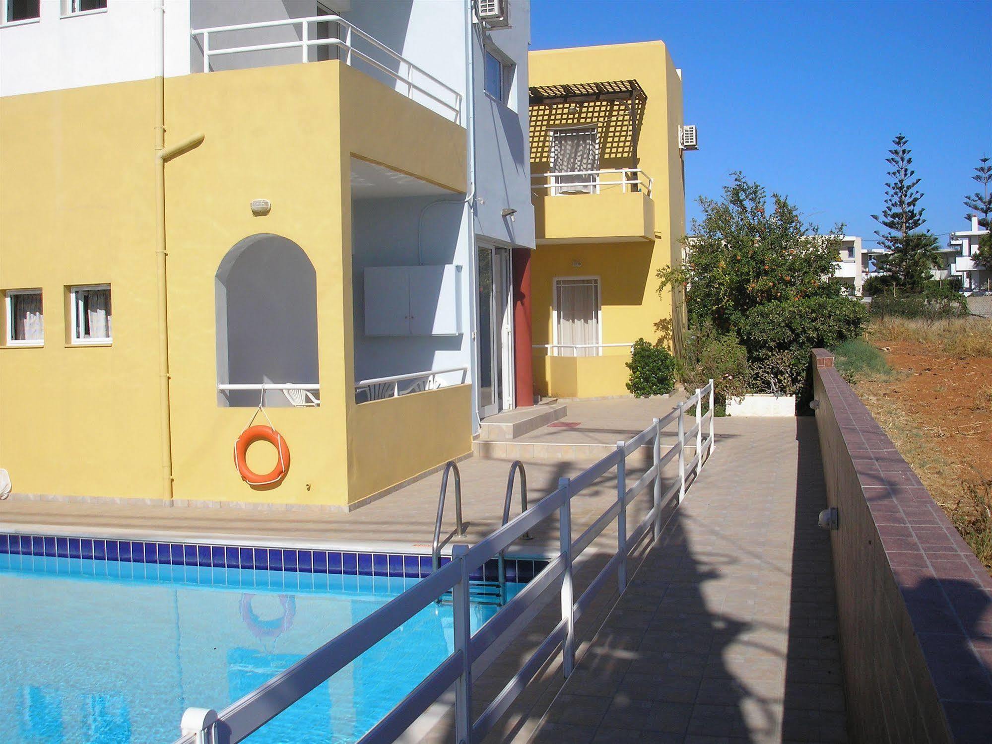 Dimitra Apartments Gouves Exterior foto