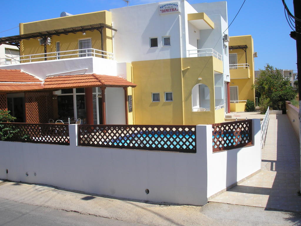 Dimitra Apartments Gouves Exterior foto